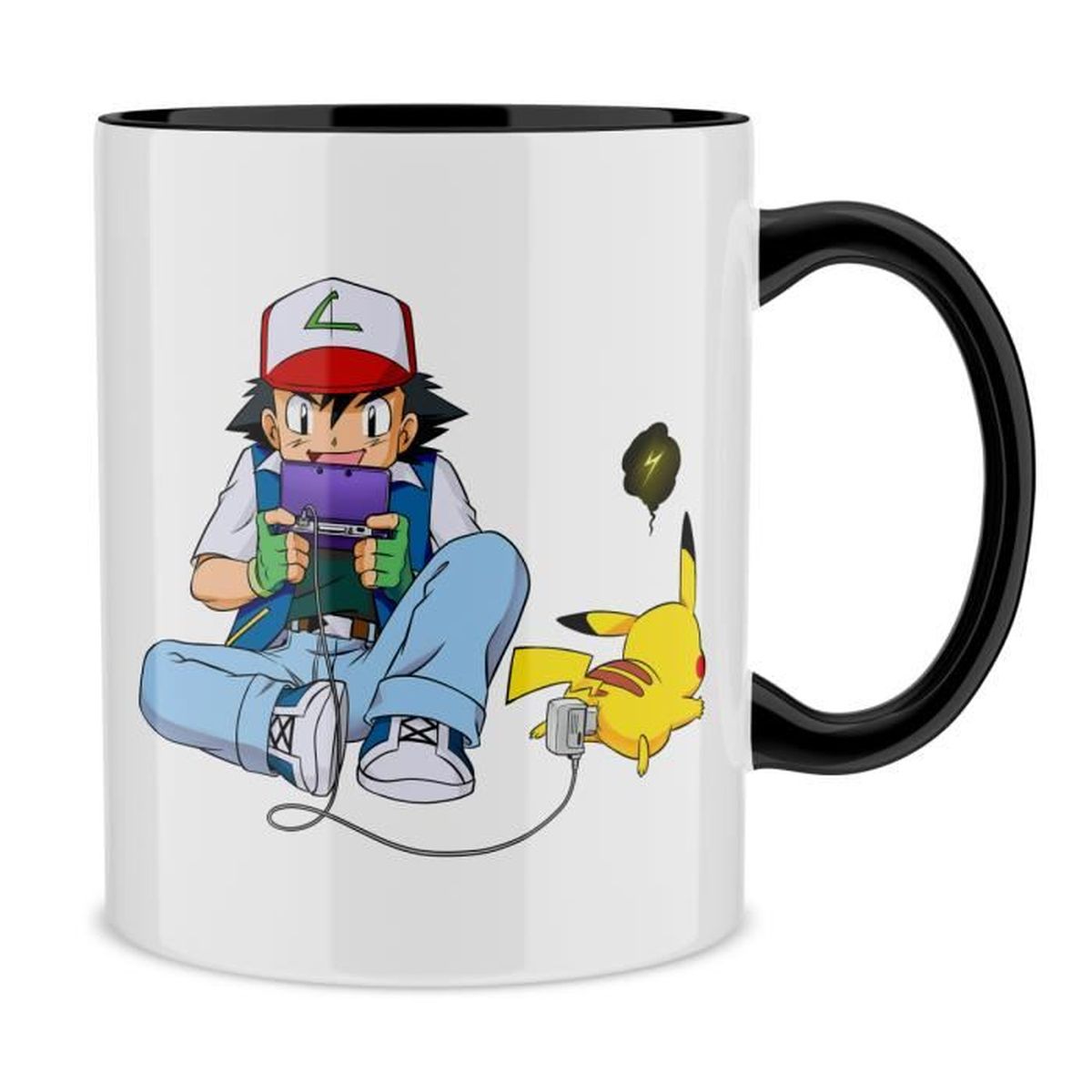 Mug Noir Pokemon Parodique Pikachu Et Sasha Ketchum Batterie De Secours Parodie Pokemon Cdiscount Maison Mug Noir Pokemon Parodique Pikachu Et Sasha Ketchum Batterie De Secours Parodie Pokemon Cdiscount Maison