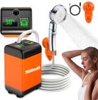 LANTHOUR Douche de Camping Portable 7800mAh pompe de douche electrique rechargeable avec tuyau, intelligent de température et pression d'eau