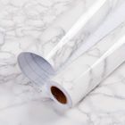 AQSACOKIYA Papier Peint Adhesif Adhesif Mural Cuisine Effet Marbre Épais Papier Imperméable Amovible Rouleau pour Armoire Meuble Bain 40CM X 2M