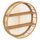 ATMOSPHERA CRÉATEUR D'INTÉRIEUR Étagère murale "Inacio" bambou D70cm - Atmosphera createur d'interieur
