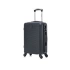 CELIMS FRANCE Valise Cabine 55x35x25 Weekend | Valise Cabine EasyJet 55cm | Valise ABS | Cadenas Intégrée | Noir