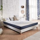 NATURALEX Matelas Perfect Dream 140x200 cm - Mousse à mémoire de forme HR adaptative-7 zones Blue latex-Confort Optimal-Respirant-Ergonomique