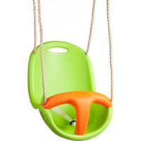 Siège bébé vert et orange BABY'K - pour portique 1,90 à 2,50m - TRIGANO