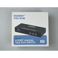 Commutateur VGA USB et VGA pour 4 PC DGODRT