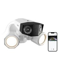 Caméra de Surveillance Reolink 8MP PoE Projecteur filaire Série Duo UHD - Panorama 180° - Détection intelligente