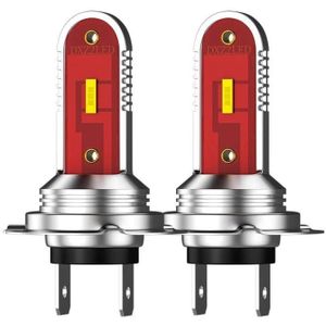 AMPOULE - LED Ampoule H7 LED, 2 pièces Ampoules de Voiture IP65 