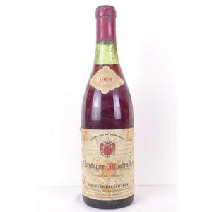 VIN ROUGE chassagne-montrachet gagnard-delagrange rouge 1969