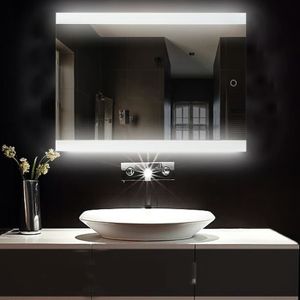 Moderne Miroir Avec Led Illumination Salle De Bain Avec