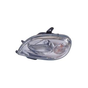 Phares Avant Gauche Et Droit Pour Citroën C2 (2003-2009) - Ampoules H4 Halogènes - TYC