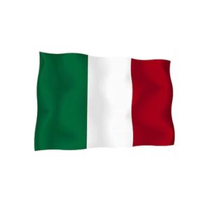 2 x Autocollant sticker voiture vinyl drapeau italie italien ligurie 