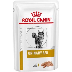BOITES - PATÉES Nourriture pour chats ROYAL CANIN Urinary S-O Chat - Sachets Fraîcheur Loaf - 12x100 g (Pâtée) 39273