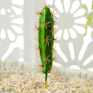 FLEUR ARTIFICIELLE Décoration florale,Cactus artificiel en plastique, succulente plante en Pot, sans Pot, Simulation écologique, décoration - Type 4 -B