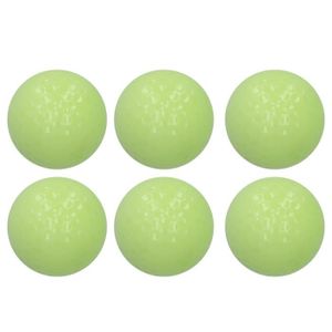 BALLE DE GOLF 6pcs boules de golf fluorescentes de nuit fluoresc