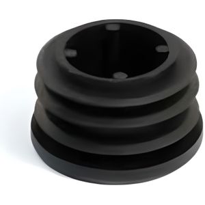10 Stck Bouchon pour tuyau carré 150x150 noir plastique Embout bouchons dobturation 