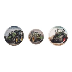 CARTABLE School-Mood 3er Patchy-Set Tractor [265816] -  Patchies cartable