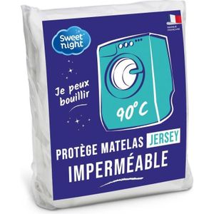 PROTÈGE MATELAS  Sweetnight - Protège matelas 90x190 cm | Alèse Imperméable et Micro Respirante | Souple et Silencieux | Lavable à 90°C