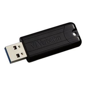 CLÉ USB VERBATIM Store 'n' Go Pin Stripe USB Drive - 128 G