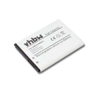1500mAh, 3.7V, Li-Ion vhbw Battery compatible with HP IPAQ HX20xx-Serie HX2000 Mobile Phone Smartphone