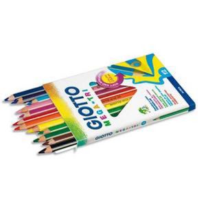 Crayons pour Enfants Non Toxiques UGUAX Lot de 2 Paquets de 6 Crayons de Couleurs pour Tout-Petits 