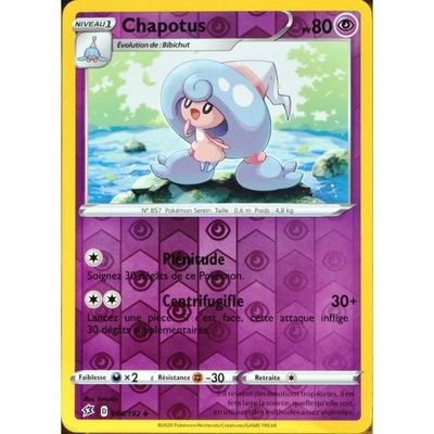 084/192 Chapotus EB02:Clash des Rebelles Carte Pokemon Neuve Française