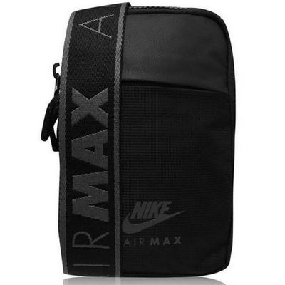 Petite Sacoche Compact Noire Homme Nike Air Max noir Cdiscount Bagagerie Maroquinerie