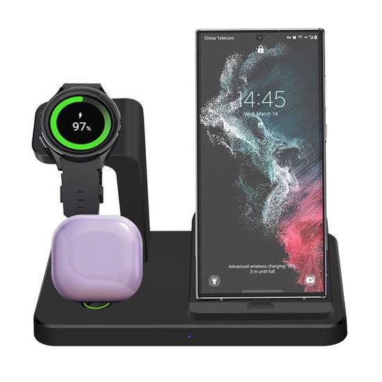 Station de chargement sans fil Samsung Galaxy Watch / Noir
