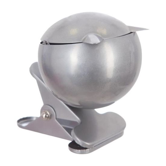 Cendrier Boule Atmosphera Pince Noir D9