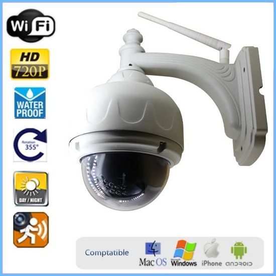 Cam&eacute;ra De Surveillance Connect&eacute;e - Vision &agrave; Distance