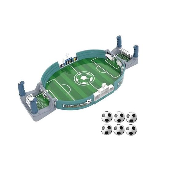 Idéal Cadeau Anniversaire Noël Fête Jouet De Jeu De Baby-Foot, Mini Baby-Foot Avec 6 Balles Jeu