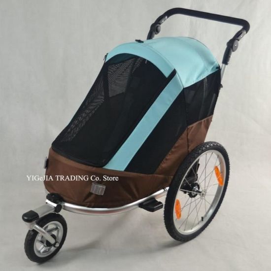 CRAZE Remorque de velo avec roue gonflable de 50 8 cm poussette multisports pour bebe joggeur avec poignee reglable. Cdiscount Puericulture Eveil bebe