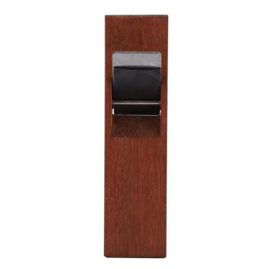 Rabot à Bois Courbe – Fond Rond – Ébène – Outil De Travail Du Bois KJ9006