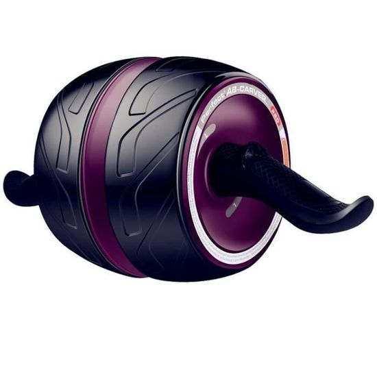 EnterSports AB Wheel Roller, kit de roue d'exercice 6 en 1 avec genouillère, bandes de résistance, coussin, barres de pompes, poignées, équipement de gym à domicile parfait pour hommes et femmes