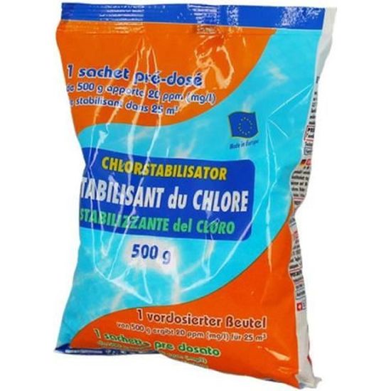 Stabilisant chlore MAREVA poudre ecodose pour piscine 500g 020019U Cdiscount Jardin