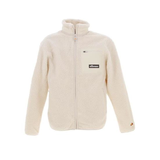Polaire Este fz jacket Ellesse Femme Blanc Montagne Manches longues Respirant Blanc Cdiscount Sport
