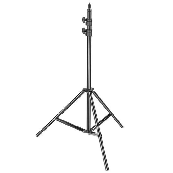 VEVOR Support Éclairage Aluminium Hauteur Max 390cm - Trépied Photo Avec Bras Flèche Et Sac Sable