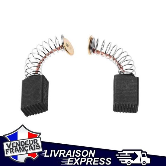 Hefddehy Lot De 5 Paires De Balais à Charbon De Moteur 13 Mm X 8 Mm X 5 Mm Universels Pour Outils électriques De Rechange Pour Meuleuse D - Foto 11