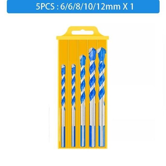 Mèche extra longue de 10 mm x 300 mm lot de 2 - Mèches à pointe