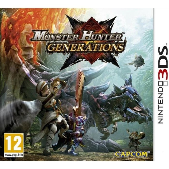 Monster Hunter Generations Jeu 3DS