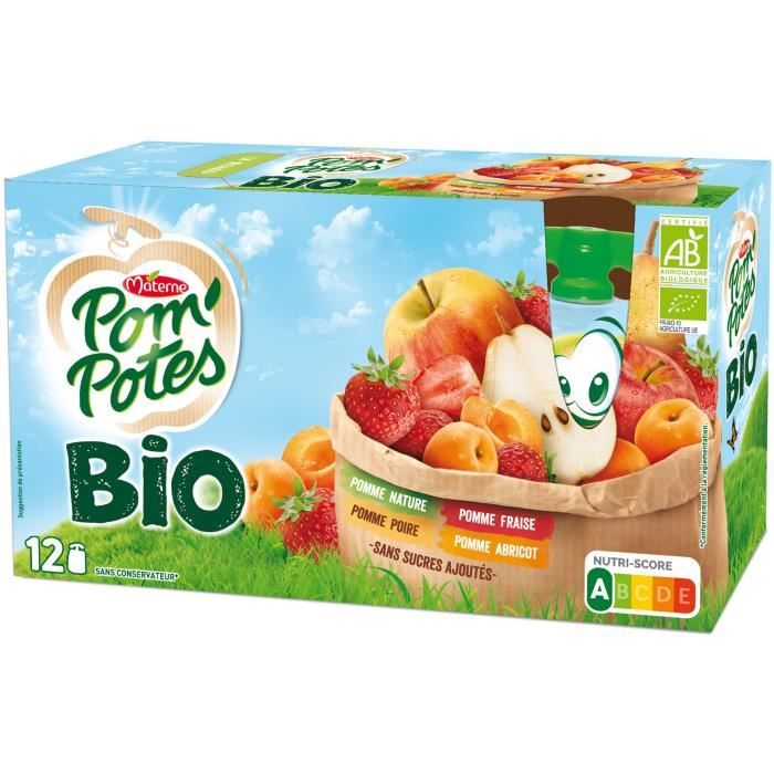CASINO Pompote Multivariétés Bio - 12X90G