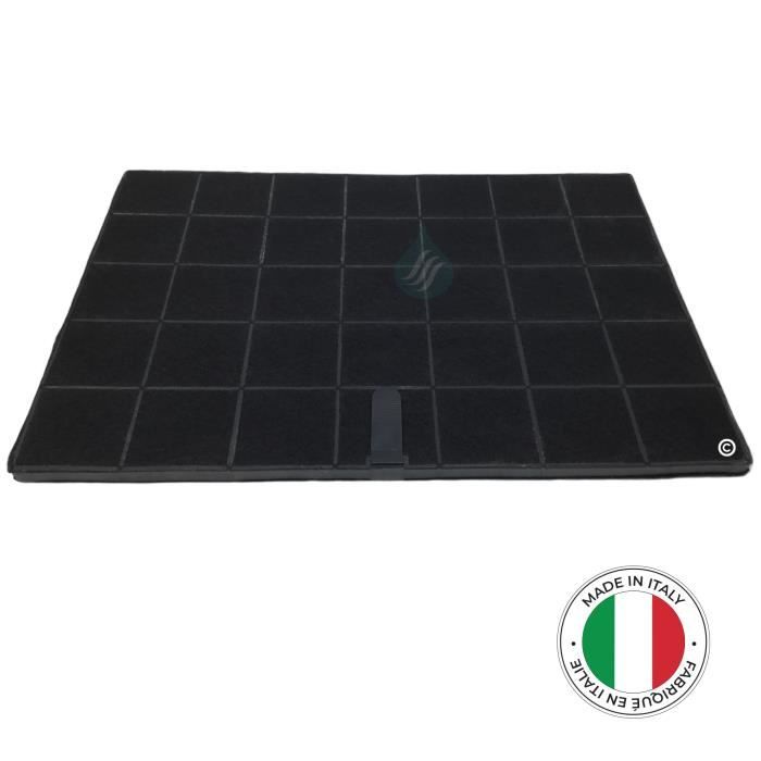 1 Filtre anti-odeur au charbon actif pour hotte - Type Airforce AFFCAP - AFCFCAP