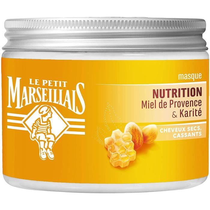Le Petit Marseillais LPM MASQUE NUTRITION KARITE MIEL DE PROVENCE POT 300ML