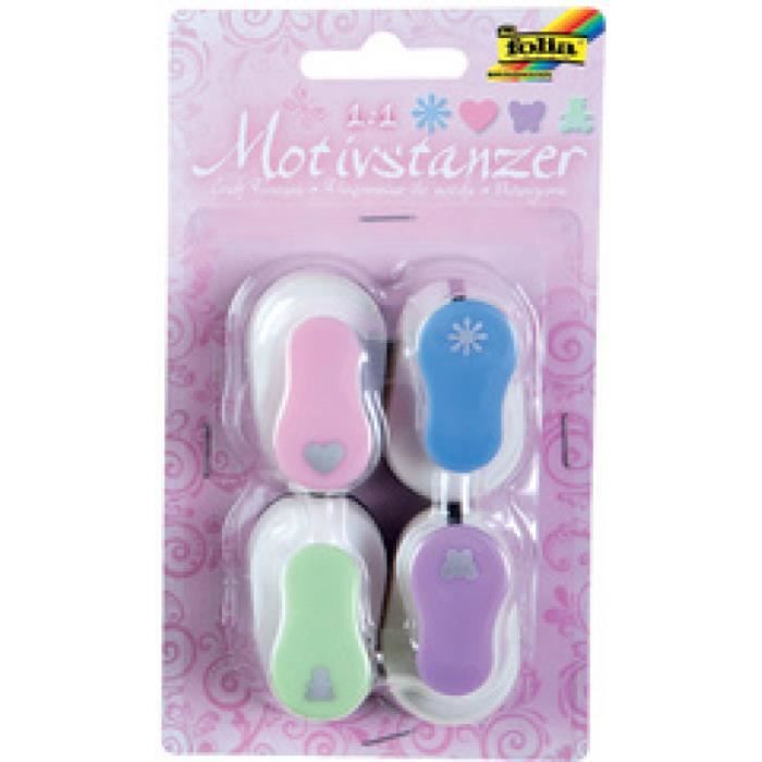 folia Kit de perforateurs ... motif -MINI- toute l'ann'e,kit 1 0,000000 Noir