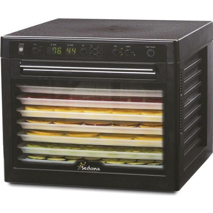 Sedona Combo Plateaux Inox - Déshydrateur alimentaire