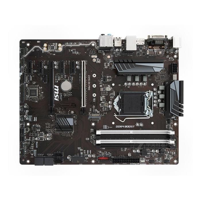 Carte mère MSI Z370-OC PRO Intel Z370 LGA 1151 4xDDR4 SDRAM 64 Go ATX - Msi