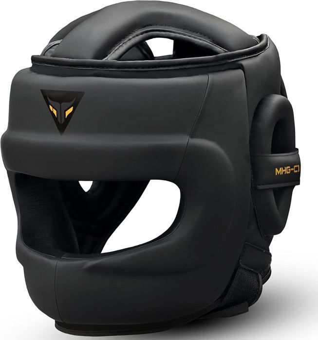 Rouge - M - Casque De Boxe Karaté Muay Thai Boxeo Taekwondo, Pour