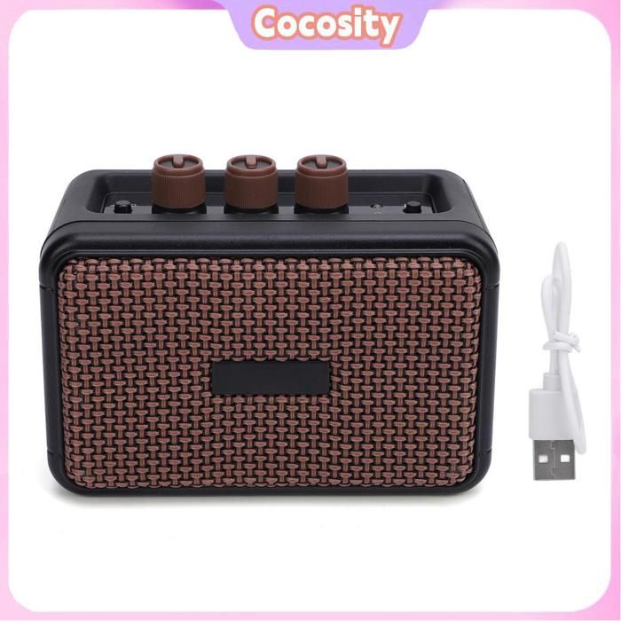 Ampli Guitare Portable 6.35mm : Le Meilleur Compagnon pour Guitaristes en Déplacement – Qualité Sonore à Petit Prix (44,48 €)