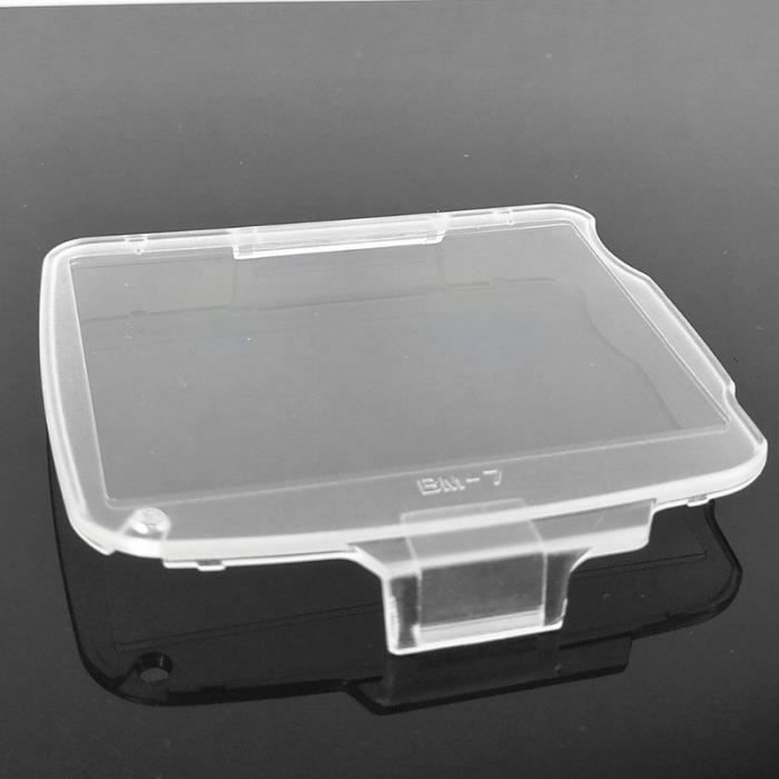 Protecteur D'Écran LCD Dur Pour Nikon D700 - Transparent, En ABS, Clipable - Anti-Rayures Et Facile à Installer - 8