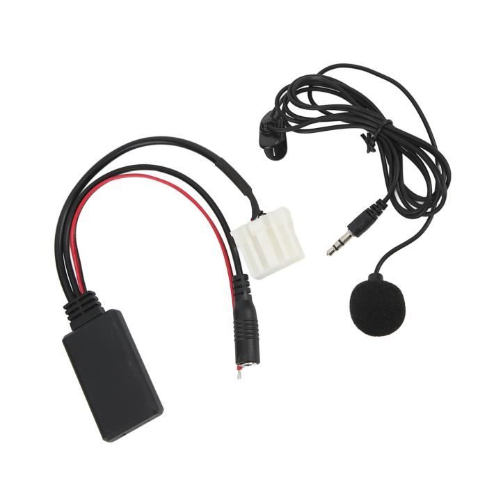 Akozon adaptateur de câble stéréo Bluetooth Remplacement de l'adaptateur audio Bluetooth du