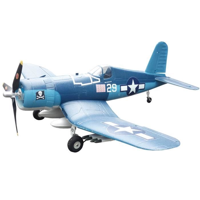 Corsair F4u Bleu Pnp 4 Voies 75 Cm Achat Vente Avion Helico Cdiscount