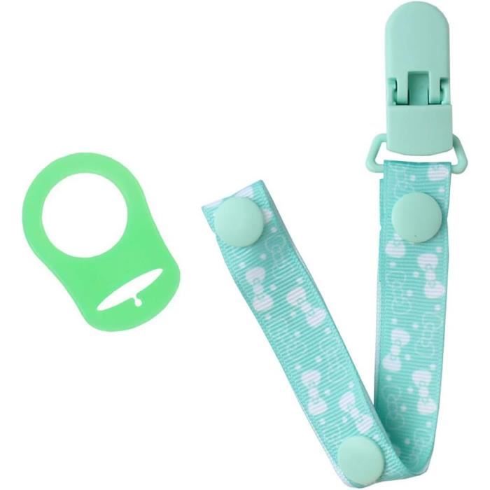 Lot De 4 Anneaux En Silicone Pour Attache-Tétine - Compatible MAM, NUK, Avent - Sans BPA - 4,8x3,2 Cm